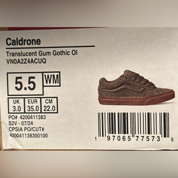 Vans Caldrone Suede Women’s Shoes - Picture 13 of 15